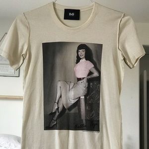 Dolce & Gabbana Limited Edition Graphic Tee